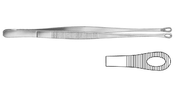SINGLEY-TUTTLE Пінцет; прямий; 18,0см; ширина бранш 6,4+/-0,2. Tontarra Medizintechnik GmbH